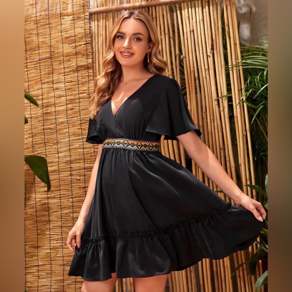 Maternity vacation dress